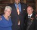 Jim Snyder, right, at his daughter’s wedding with his wife Teresa Thayer Snyder and Dale Taylor ’02.