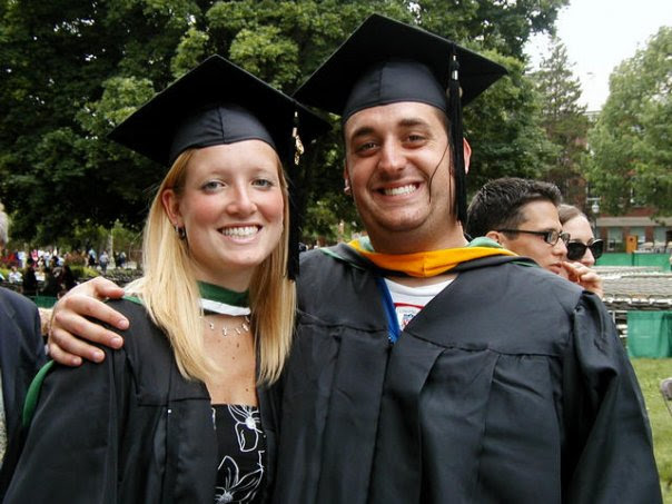 Justin and Amanda Clemenza'04 at Commencement