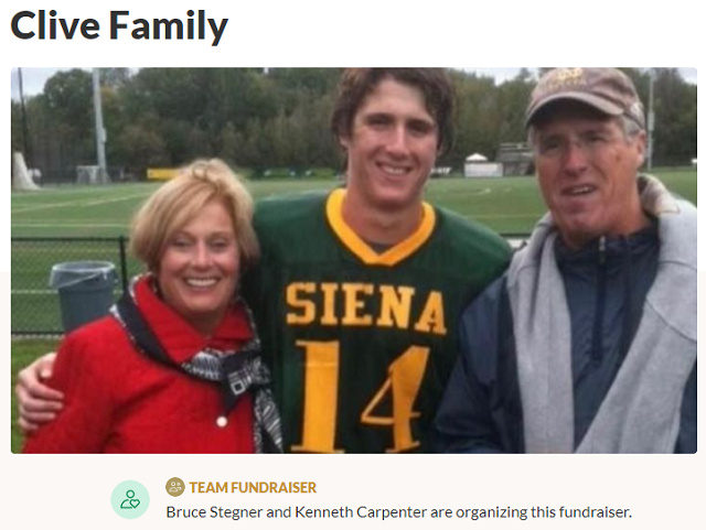 Clive Family gofundme photo